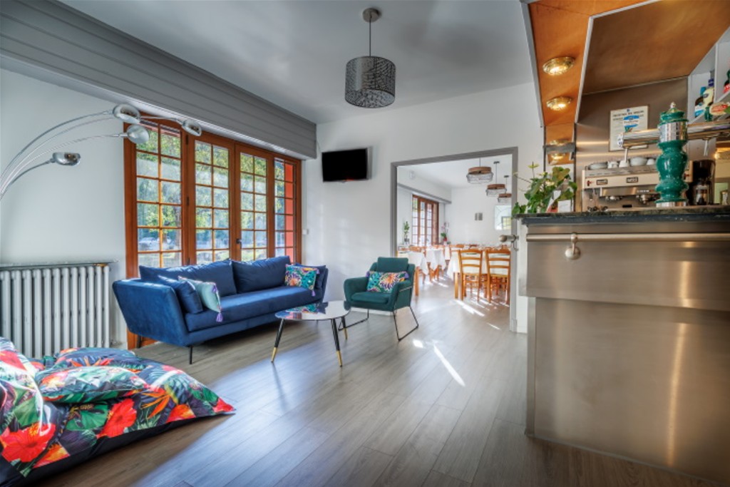 Bar et salon de l'Hôtel Saint-Clair